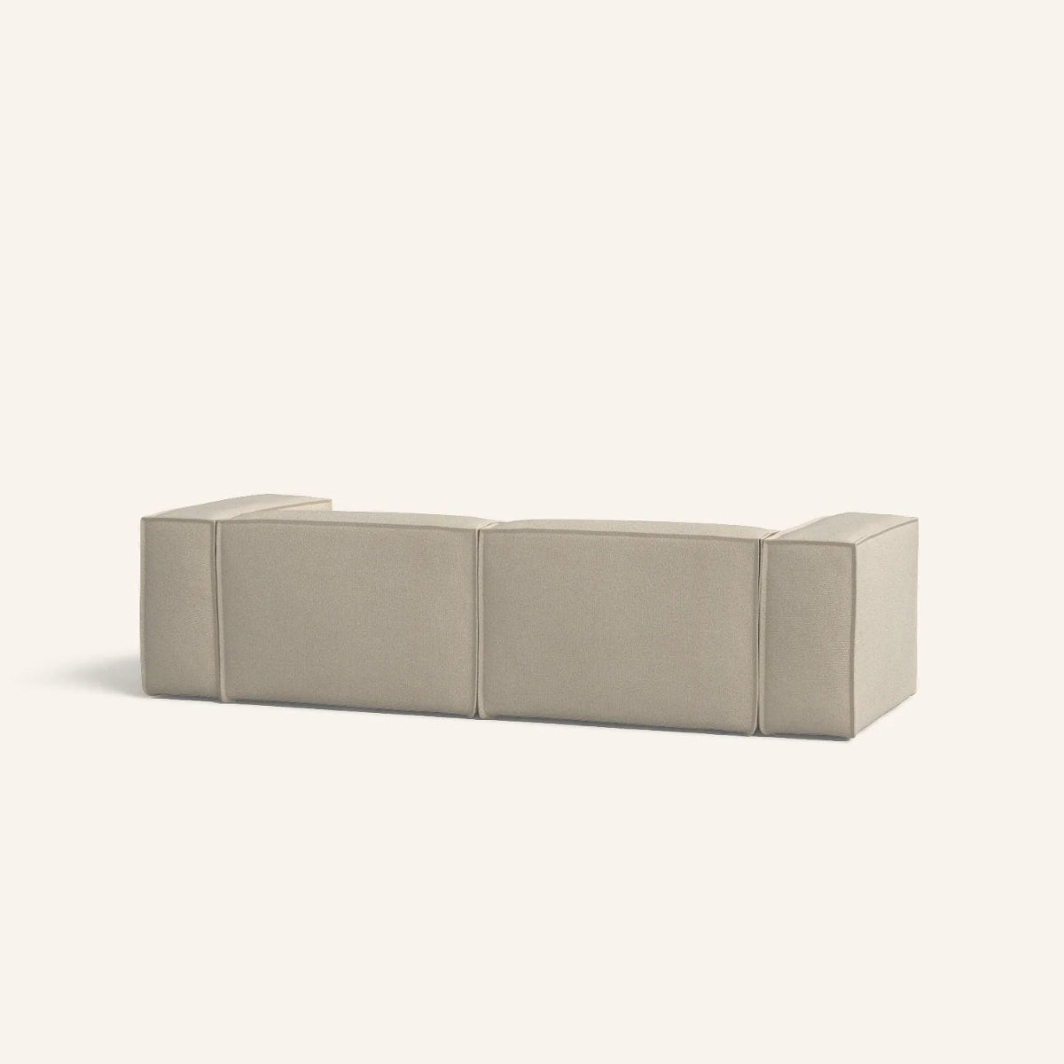 Enfia sofa (3-personers) - Beige Bouclé