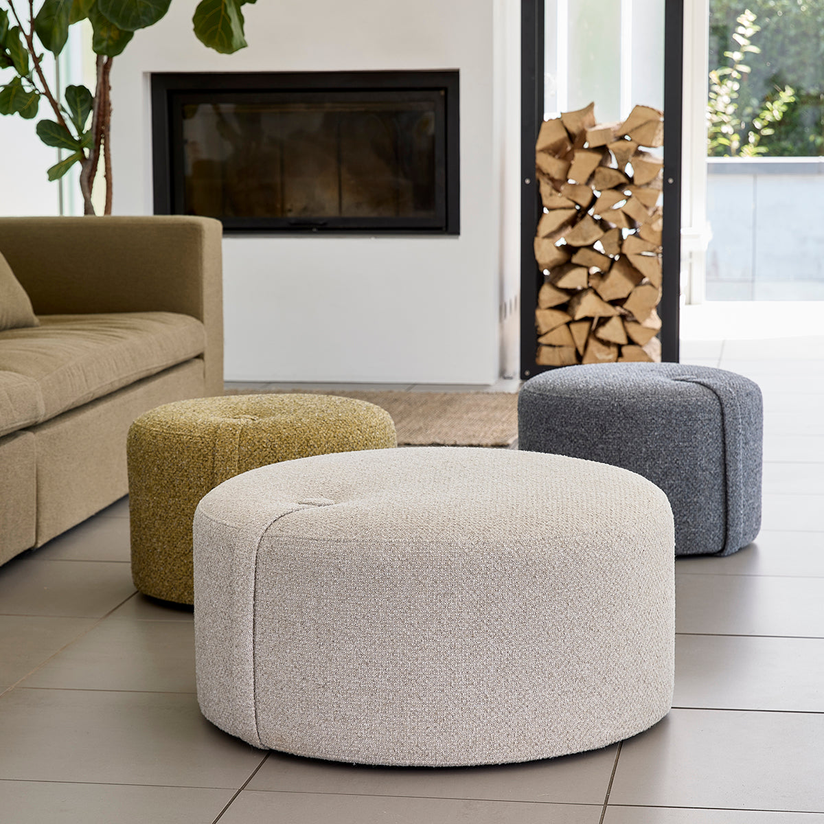 Designbite Pouf - Sennep