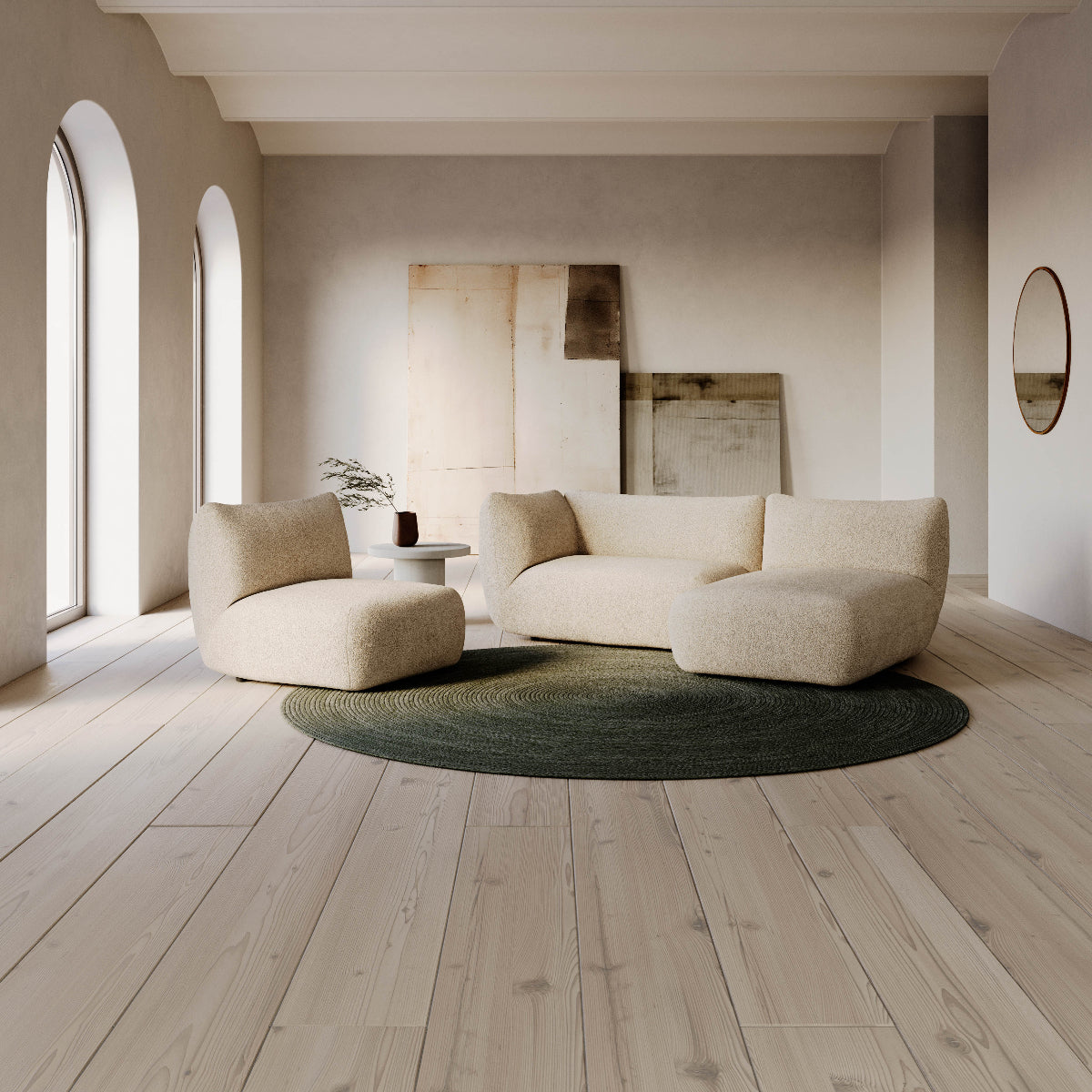 Arnau Loungestol - Beige