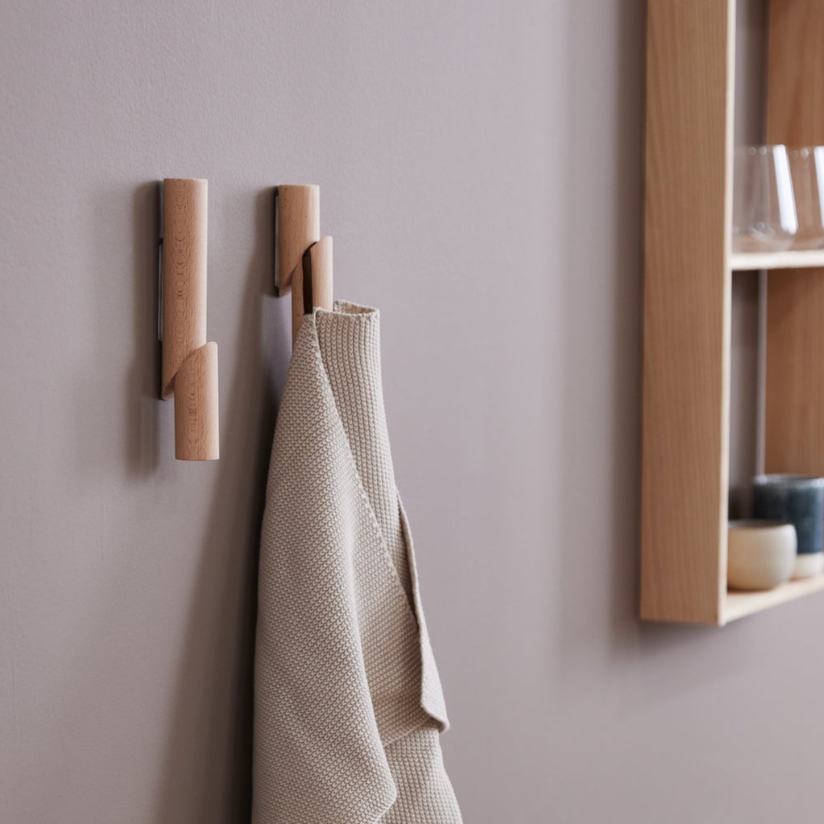 DREI Hook (Set of 3) - Beige Ash